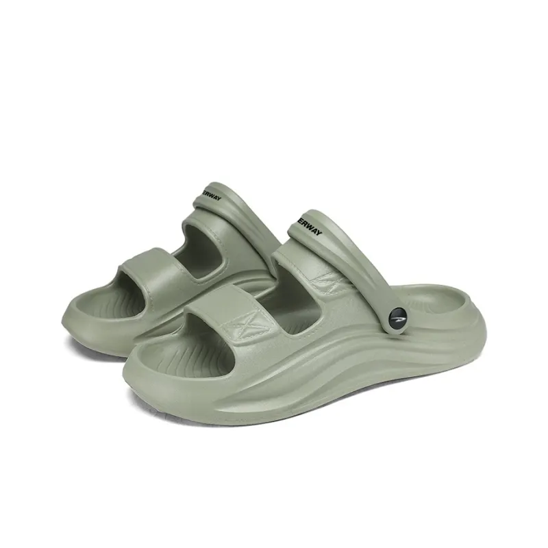 DEERWAY EVA Quiet, Slip Resistant, Quick Dry Slide Slippers Men's-5