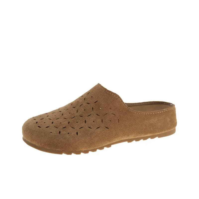 AJPAP Odor Resistant Abrasion Resistant Slip Resistant Closed Toe Slippers Women's-0