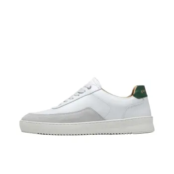 Filling Pieces Mondo Squash Low Top Skateboard Shoes Unisex White