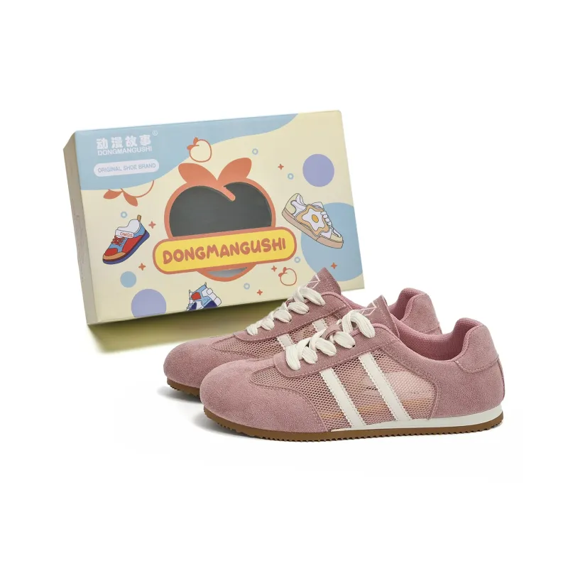 Anime Story Slip Resistant, Abrasion Resistant, Breathable, Lightweight Low Top Casual Shoes Women's-11