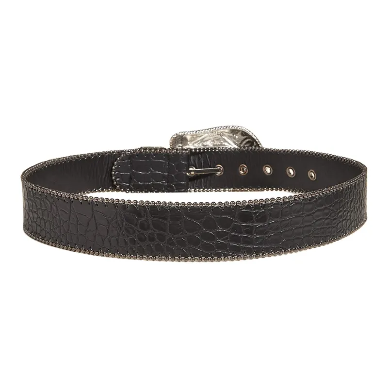 JEANSWEST PU Leather Belts Women's 3.8CM-2