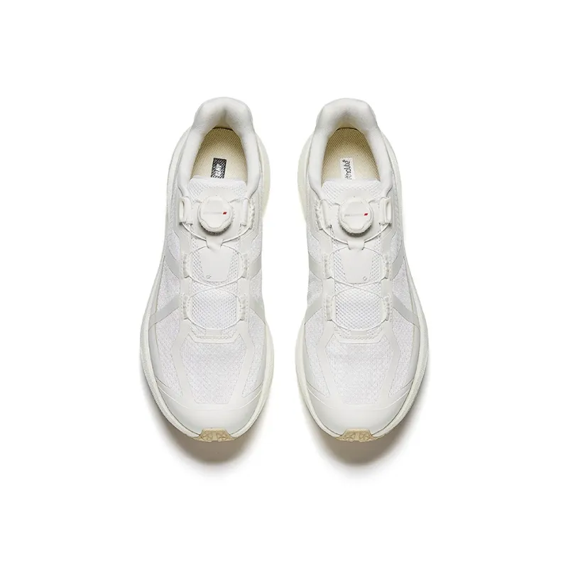 Anta Breeze PRO Anti Slip Wear Resistant Low Top Casual Racing Running Shoes Men's White-2