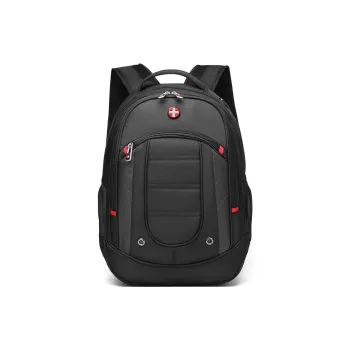 CROSSGEAR Fabric Backpack Unisex Black