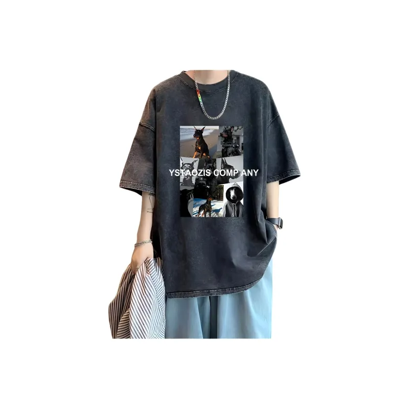 TONYBEAR T Shirts Men Black-0