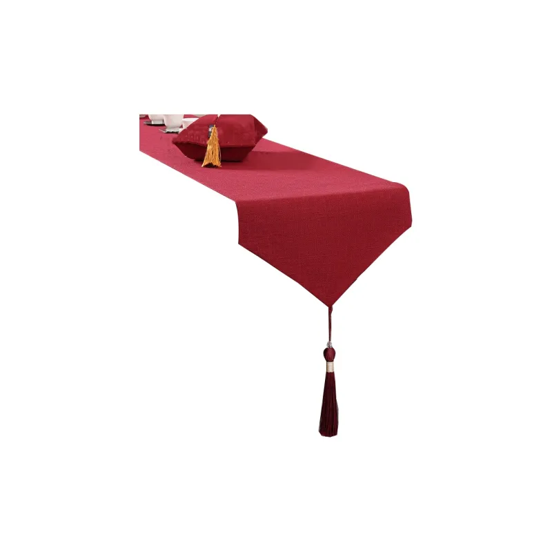 LUOYIJIA New Chinese Style Waterproof Table Runners Zen Tea Mats Coffee Tables Long Tea Cloth Tea Table Tea Flags-5