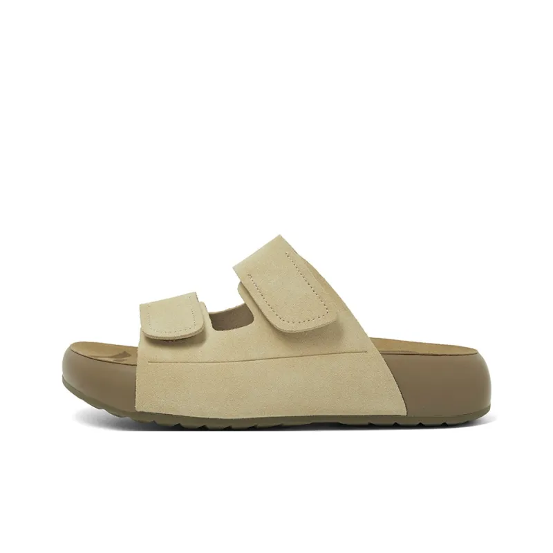 COMELY Rubber Sole Slip Resistant Slide Slippers Women's-5