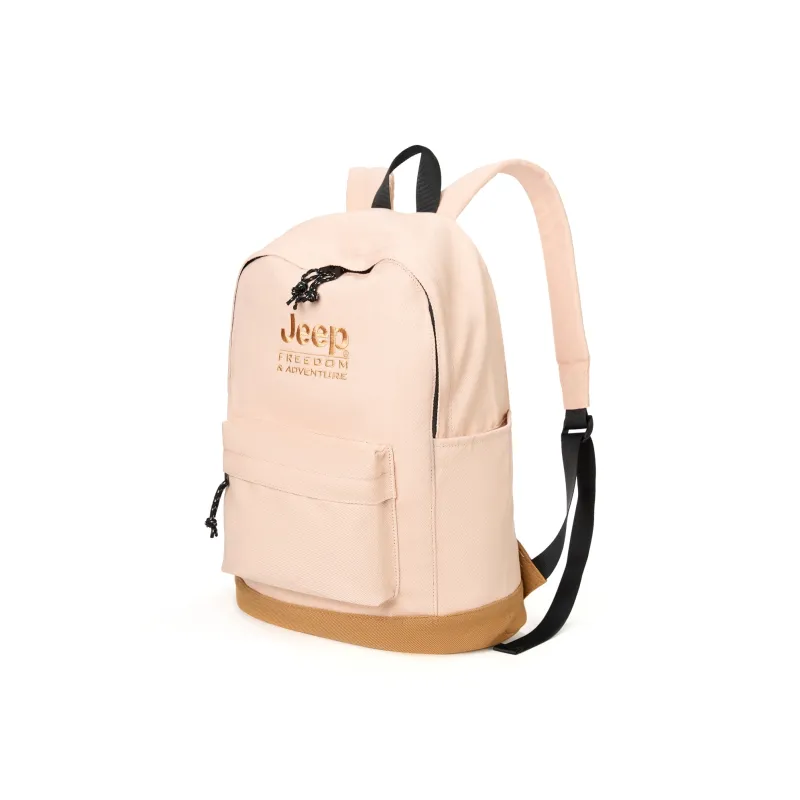 Jeep Nylon Business Travel Laptop Bag Backpack Unisex Green/Black/Pink-9