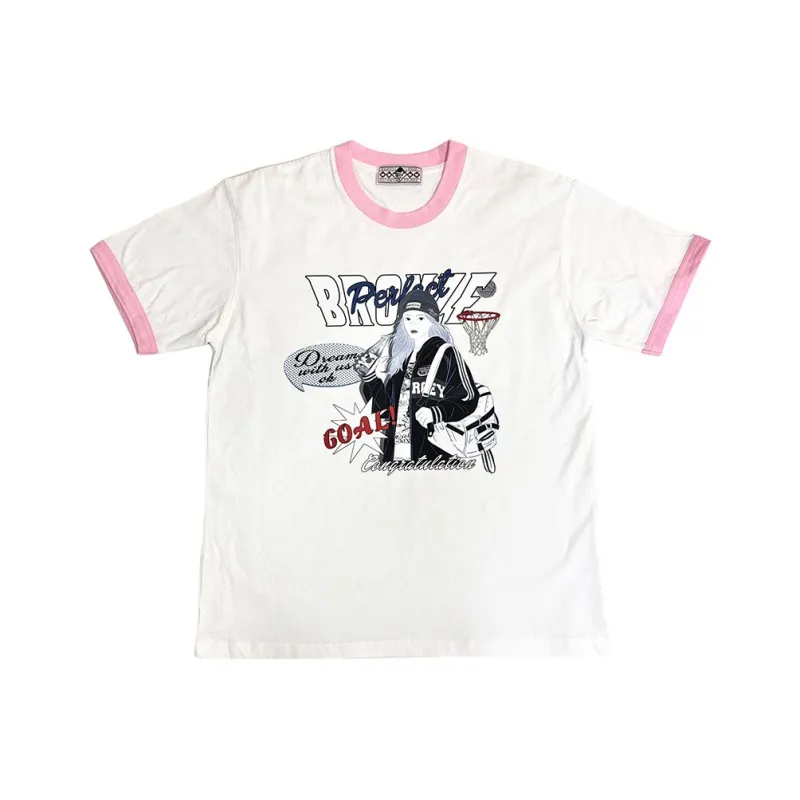 Bronze Lucia T Shirts Unisex White-0