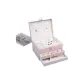 Triple-Layer Diamond Pattern Pink (23*17*13.5cm)
