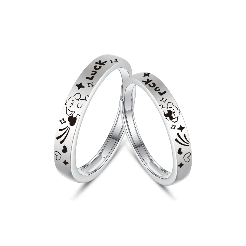 YINCHIE 925 Sterling Silver Rings Unisex-0
