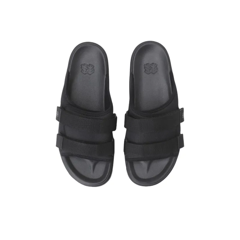 KOLON SPORT Camp Slip Resistant Abrasion Resistant Slide Slippers Unisex Black-2