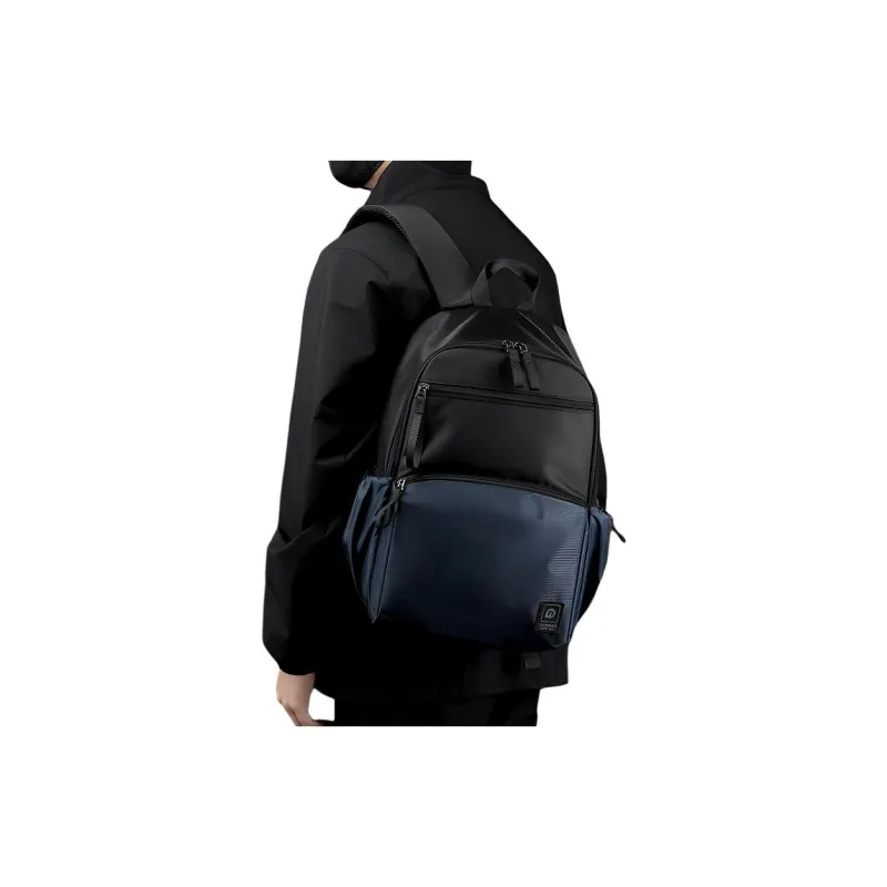 Boniu Nylon Fabric Backpack Regular Unisex Multicolor-5