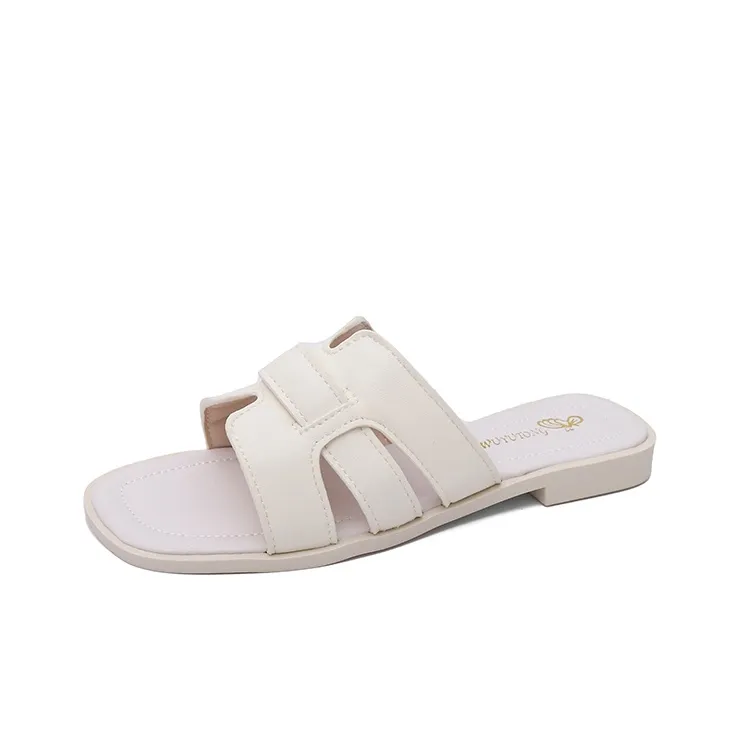 WUJI Rubber Sole Slip Resistant Abrasion Resistant Slide Slippers Women's-0