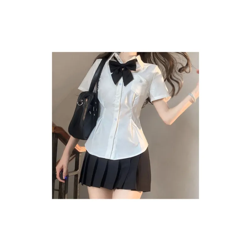 Mu Qingqing Two Piece Skirt Sets Women's-2