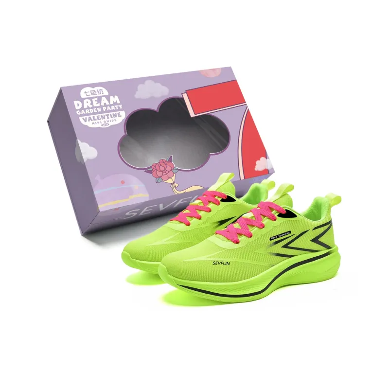 7 SEVFUN Running Shoes Unisex Low Top Black-56