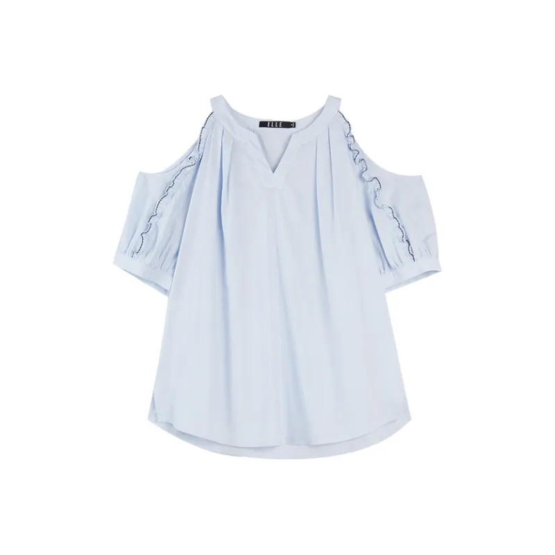 ELLE Shirts Women's Blue-0