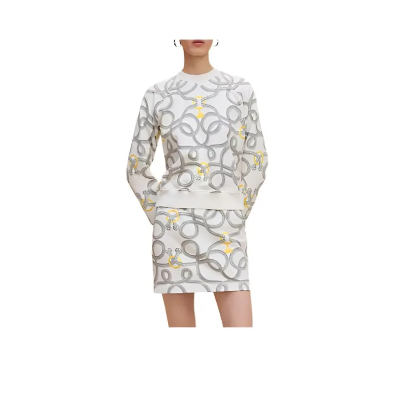 HERMES Sweatshirt Women's White-0