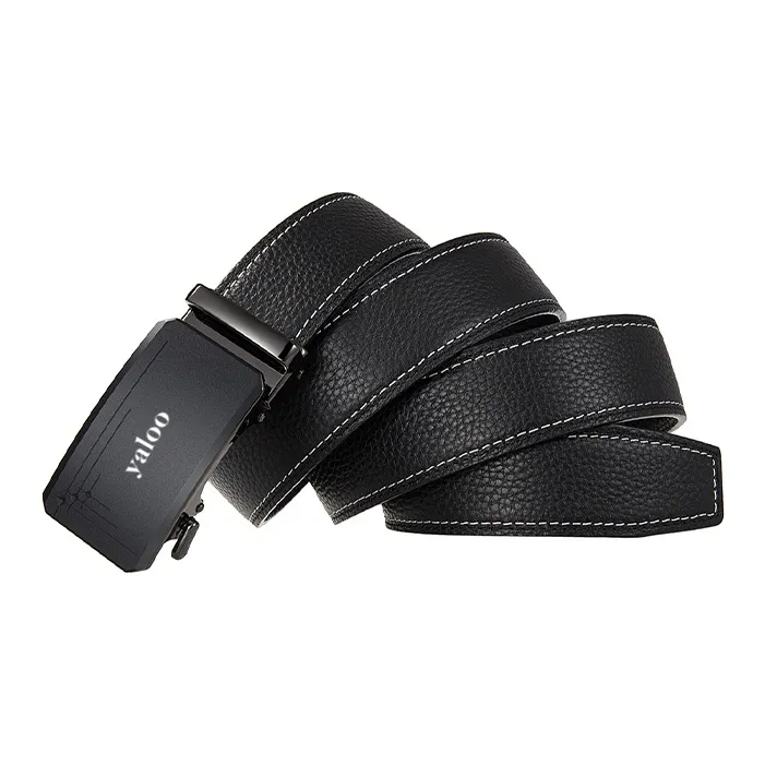 Yalu Top Grain Cow Leather Belts Men's Width 3.5CM-7