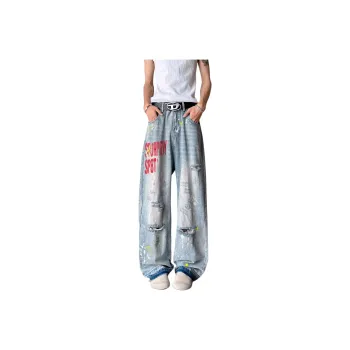 Concubine Zhu Jeans Men Blue