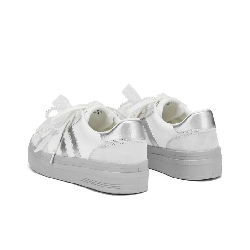 Hotwind Virtue Collection Ballet Style German Army Trainers Low Top Skateboard Shoes Women's-17