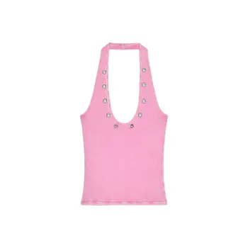 ZARA Tank Tops Women's Pink
