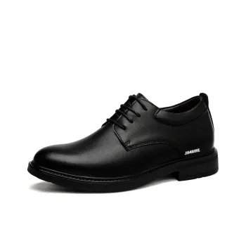 King Jinmai Men's Casual Shoes Men Mid Top Black