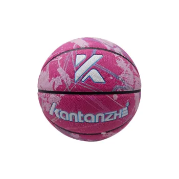 KANTANZHE PU Basketball Rose Red Size 7 Training Unisex