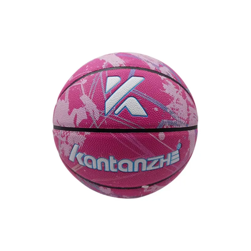 KANTANZHE PU Basketball Rose Red Size 7 Training Unisex-0