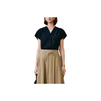 INSUN Shirts Women's Black