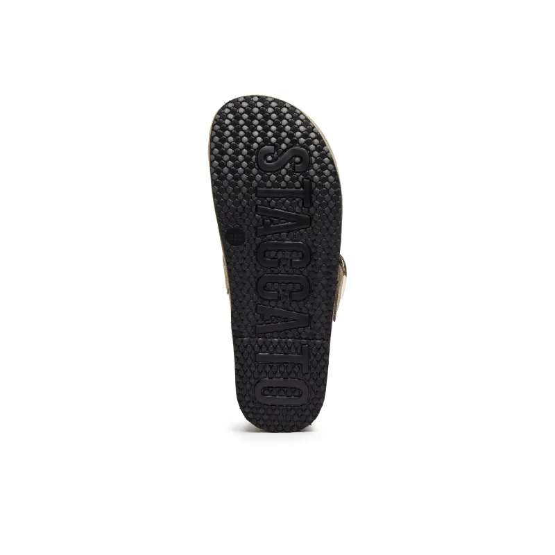 Staccato Rubber Sole Slip Resistant Closed Toe Slippers Women's-9