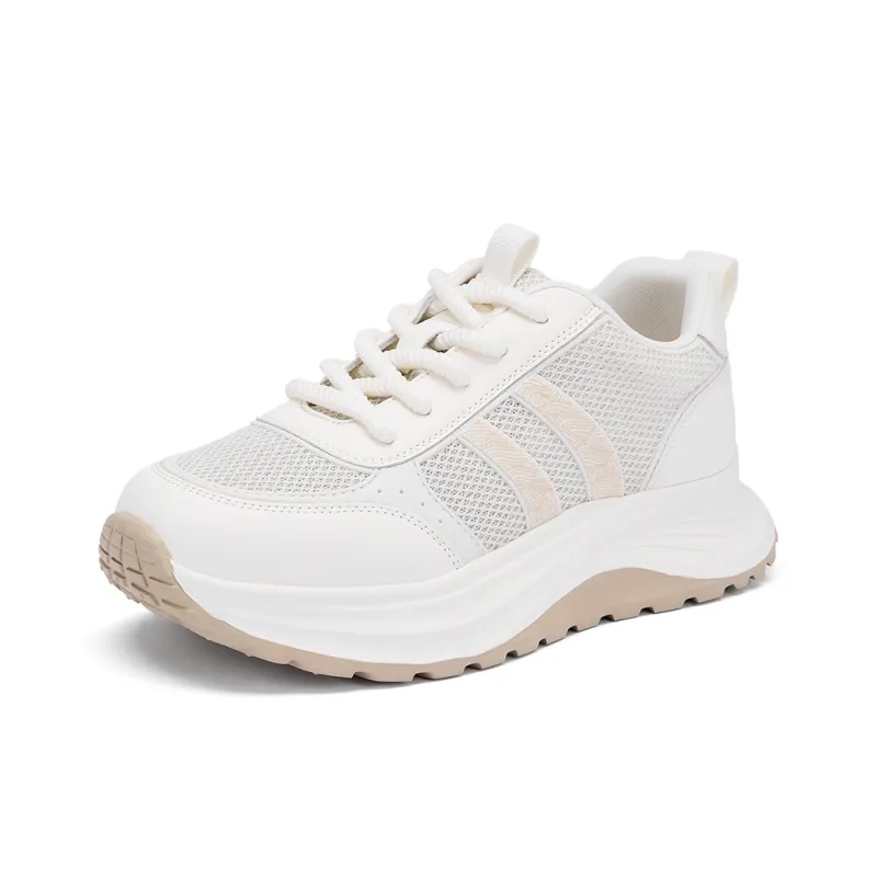 Hotwind Height Increasing Lightweight Low Top Casual Shoes Women's-6
