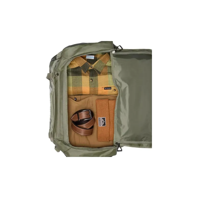 Columbia Landroamer Polyester Portable Double Shoulder Travel Bag 40L Unisex Green-4