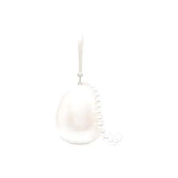 SIMONE ROCHA Egg Faux Pearl Tote Bag