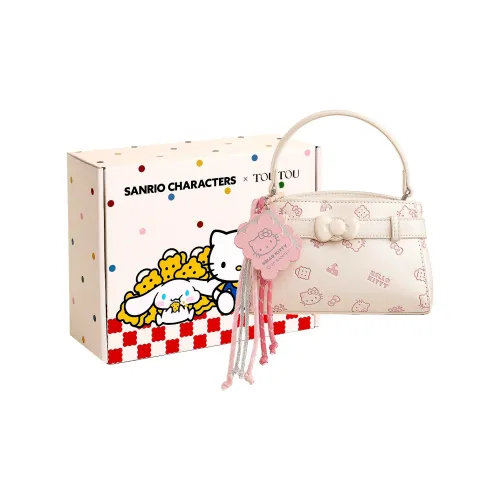 TOUTOU Hello Kitty Collaboration Hello Kitty Synthetic Leather Handbag Regular Women's Multicolor