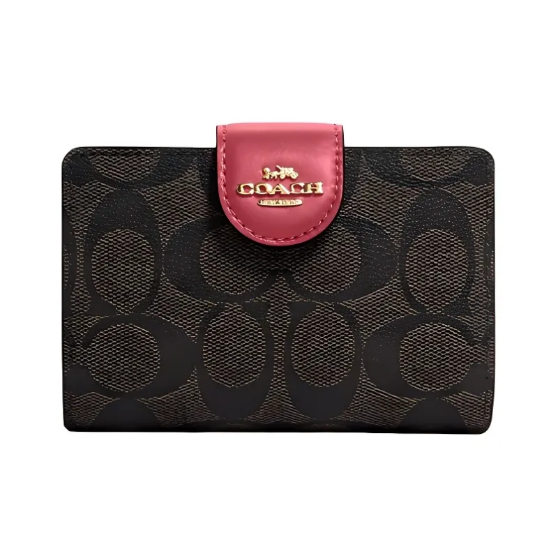 COACH Corner Zip Wallets-0