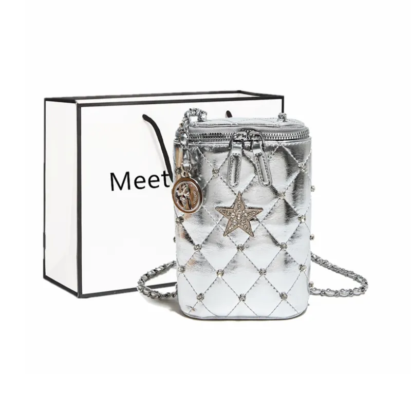 Fitchell PU Bucket Bags Crossbody Bag, Shoulder Bag Regular Women's Multicolor-6