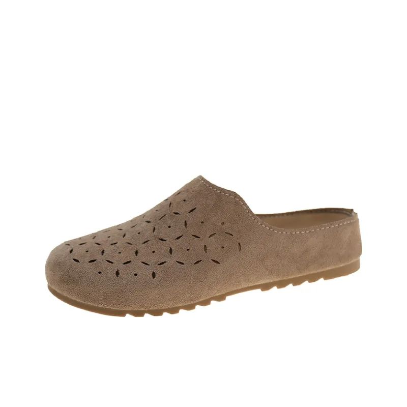AJPAP Odor Resistant Abrasion Resistant Slip Resistant Closed Toe Slippers Women's-10