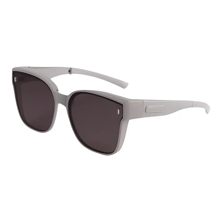 LASHION TR/Memory Plastic Square Sunglasses Unisex-6
