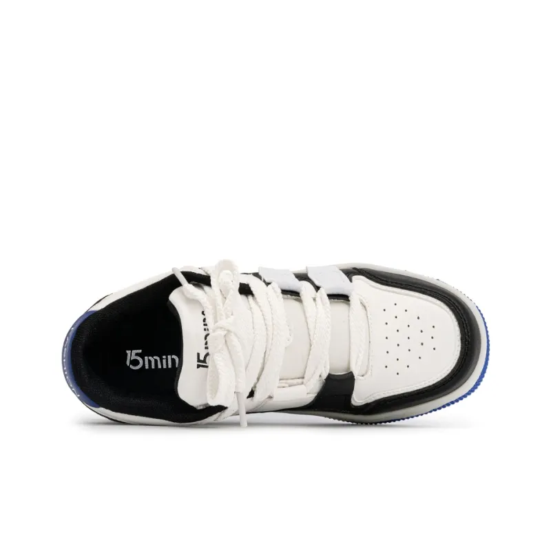 15 MINS Shock Absorbers Low Top Skateboard Shoes Unisex-11