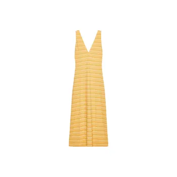 ZARA Sleeveless Dresses Women's Orange/Yellow