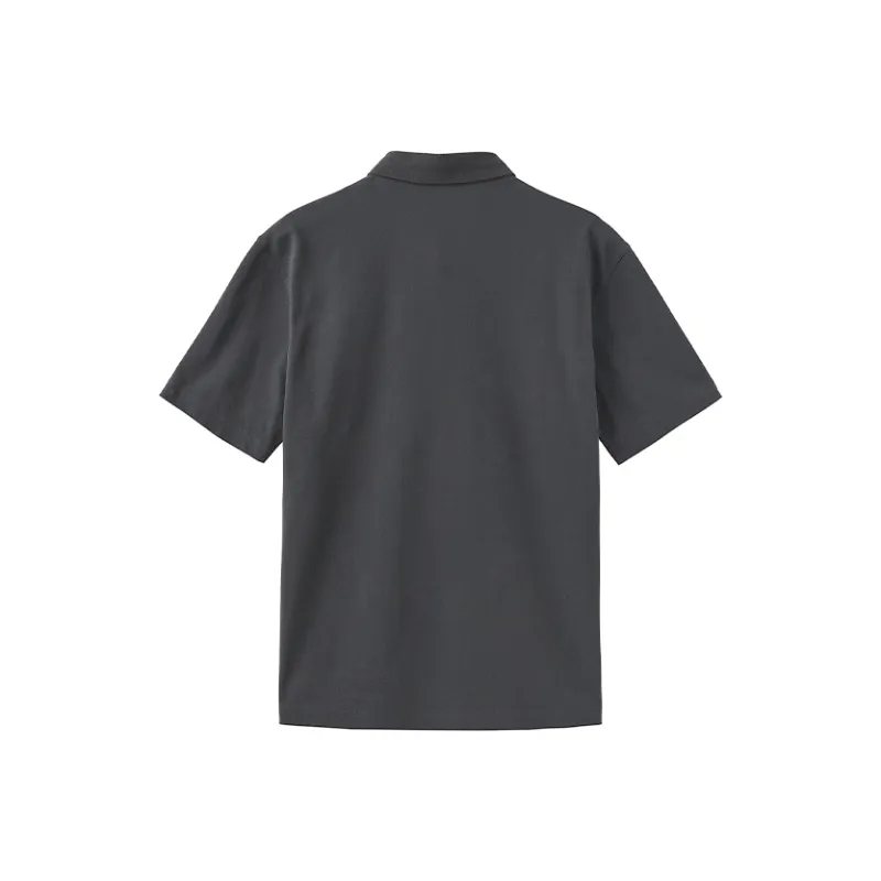 ZUO Polo Shirts Men Dark Gray-1