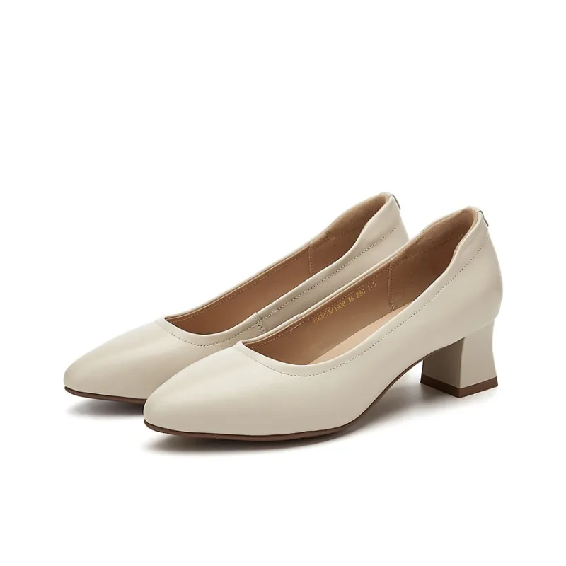 Rich Birds Chunky Heel High Heels Women's-7