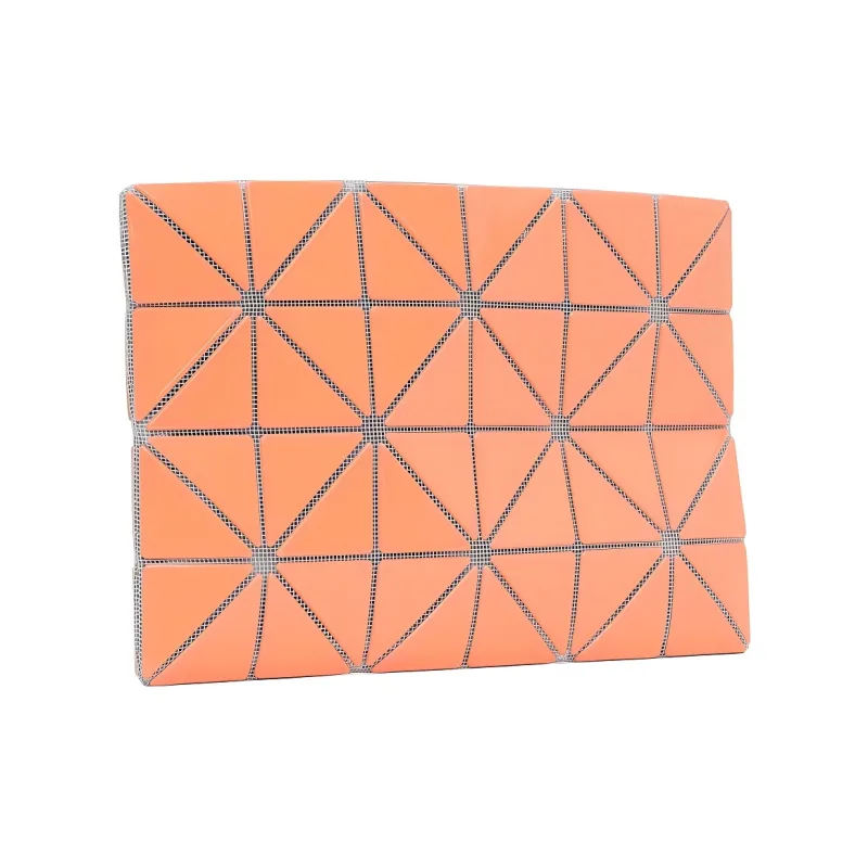 ISSEY MIYAKE PVC Polyvinyl Chloride Resin Clutch Women's Orange-2