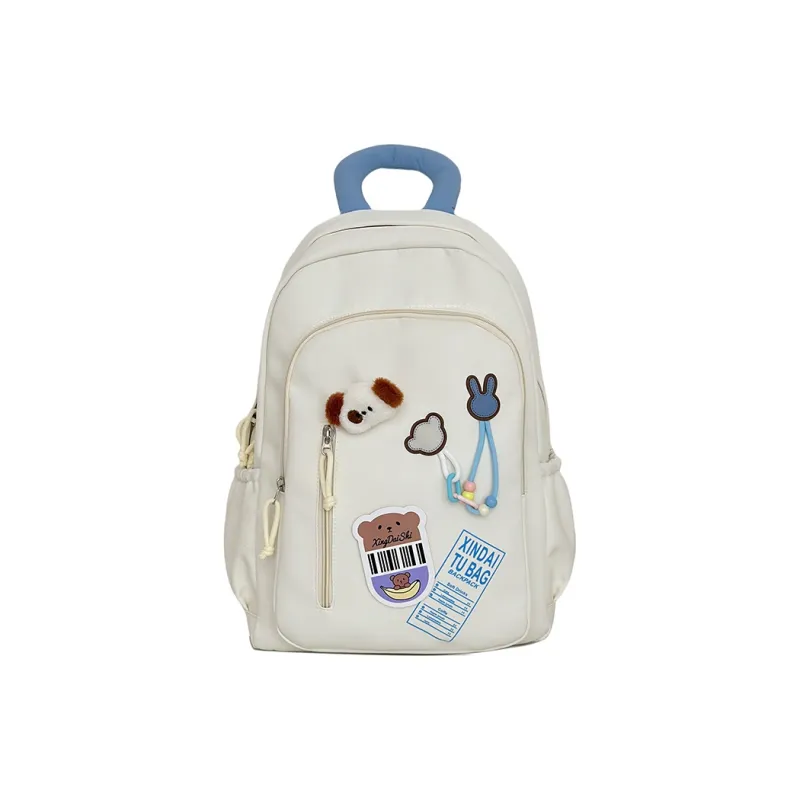 Vack Nylon Backpack Unisex Multicolor-25