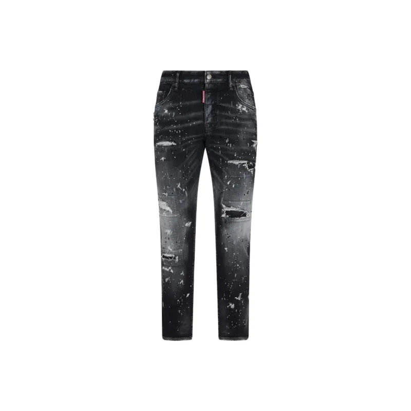 DSQUARED 2 Midnight Wash Skater Jeans-0
