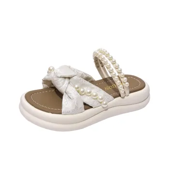 WUJI Rubber Sole Slip Resistant Odor Resistant Slide Slippers Women's