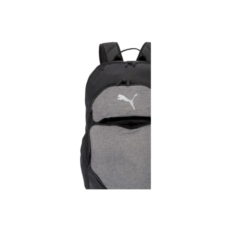 PUMA Polyester Backpack Unisex Black & Medium Gray-5