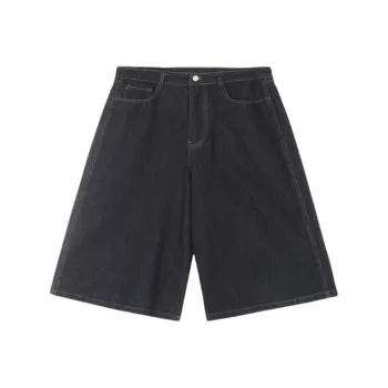 YGPRW Denim Shorts Women's Dark Blue