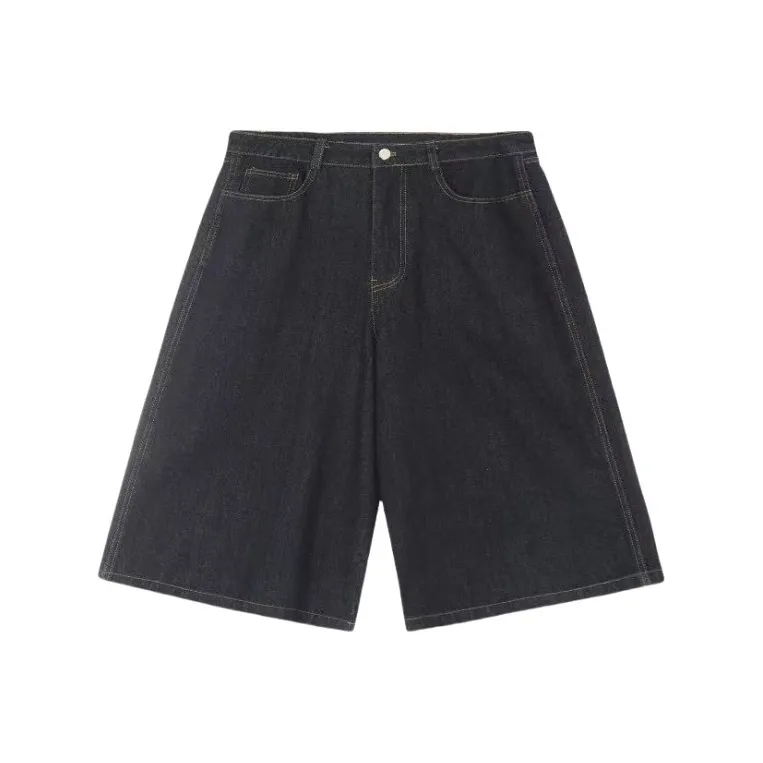 YGPRW Denim Shorts Women's Dark Blue-0