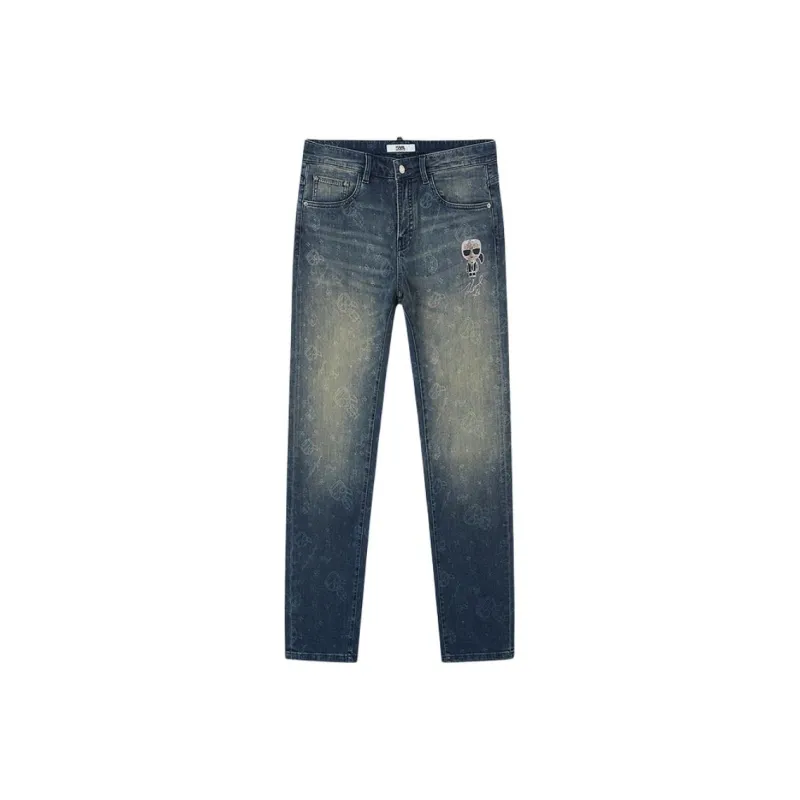 KARL LAGERFELD SS25 Jeans Men's Blue-0